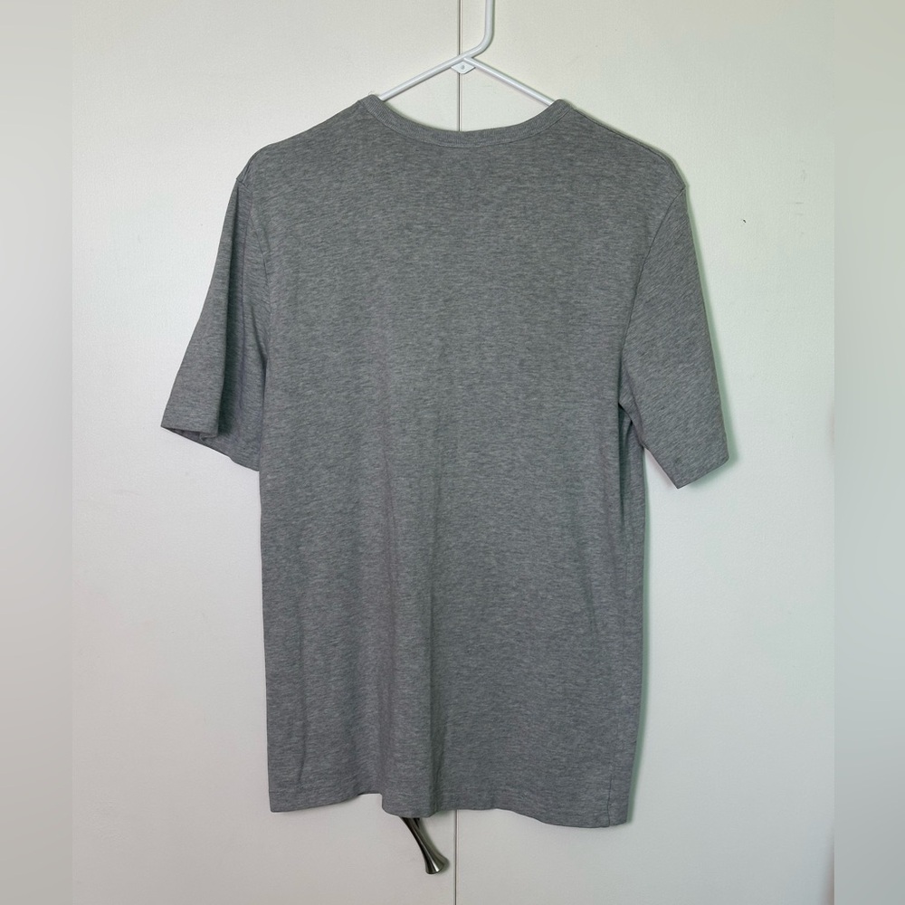 Vintage 90s Champion Gray Men's Pocket T-Shirt - M - Picture 2 of 3
